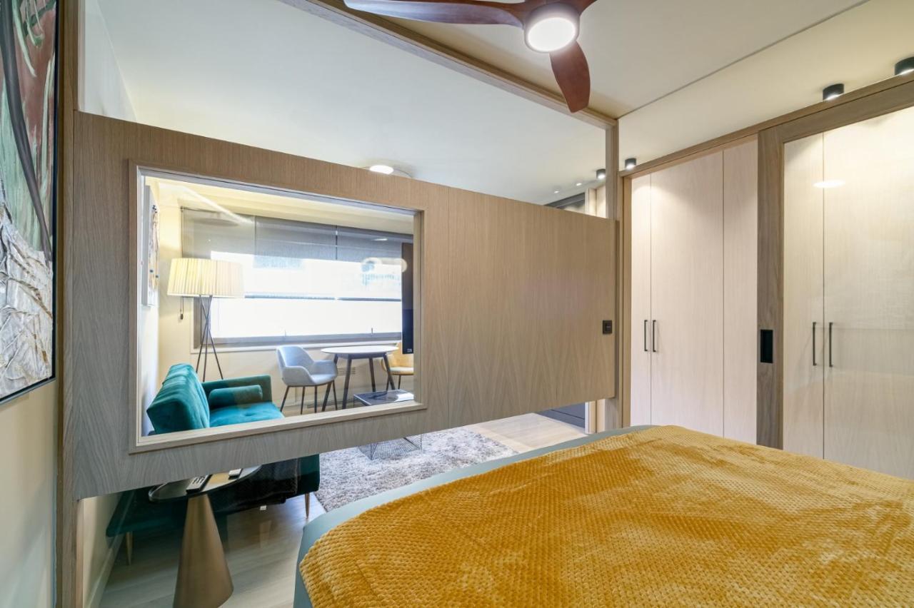 Suite De Lujo Puerta Del Sol+Parking Vigo Exterior foto